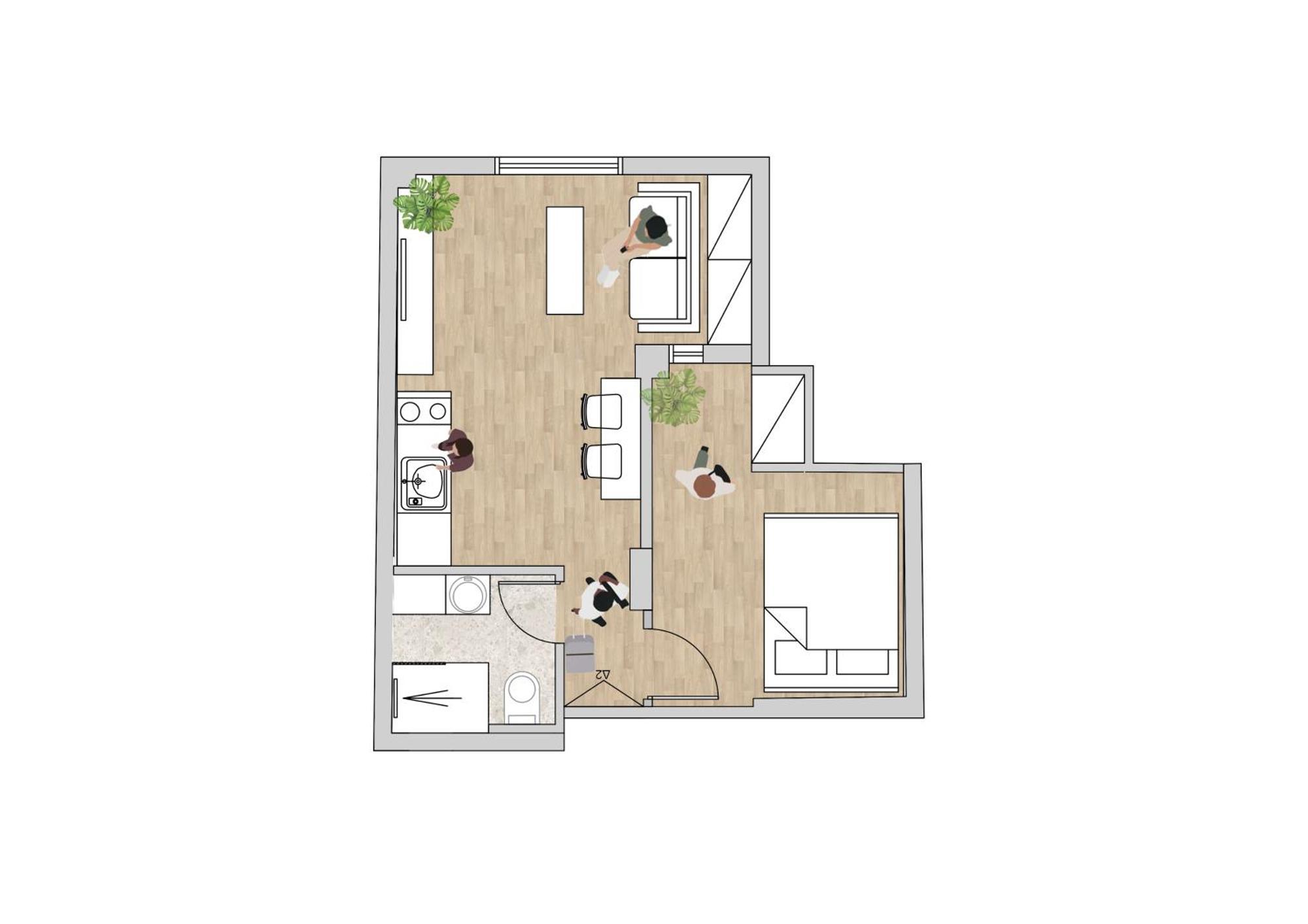 Appartement Honey Oak & Cream Patio By Nest à Thessalonique Extérieur photo