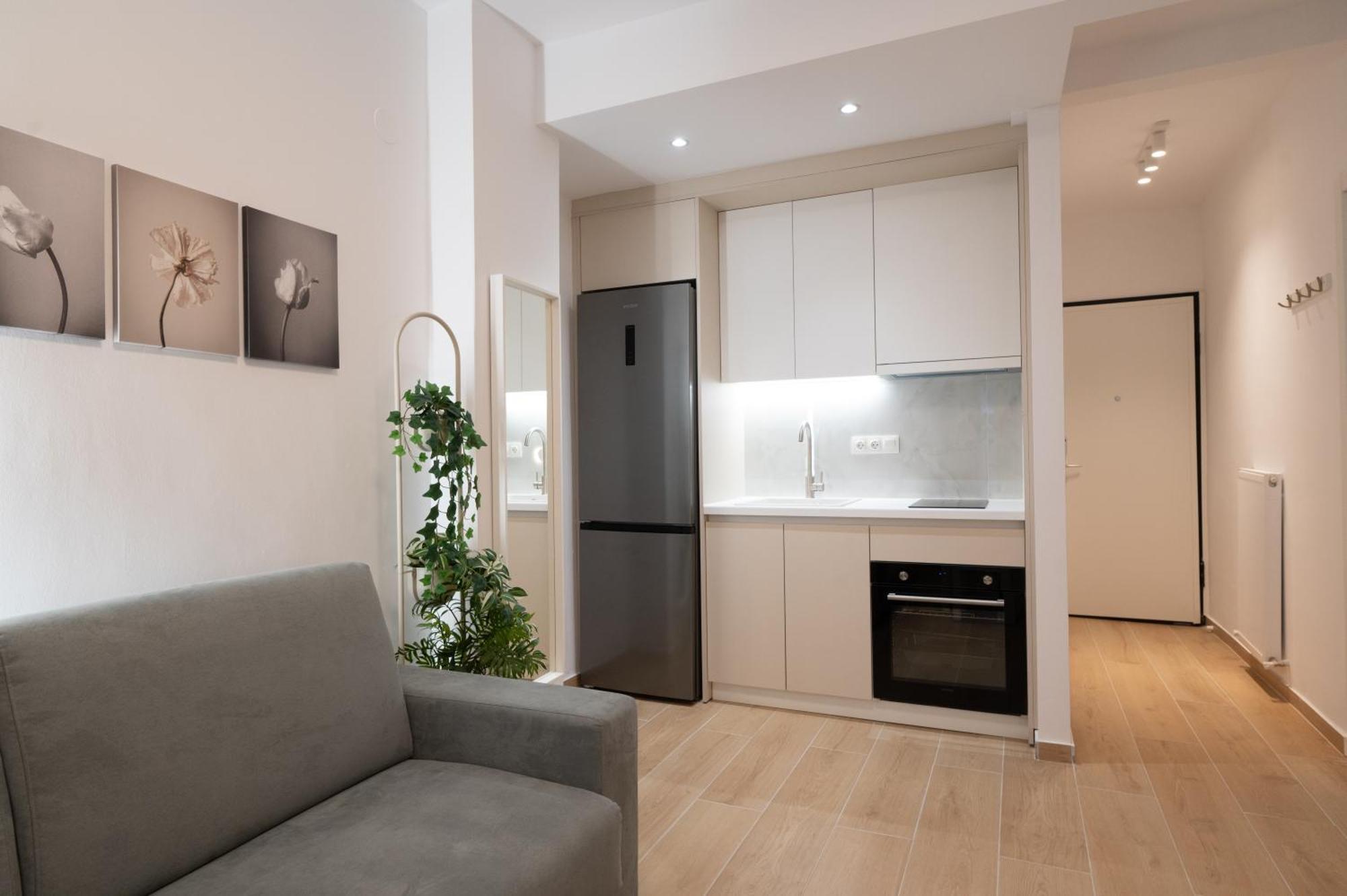 Appartement Honey Oak & Cream Patio By Nest à Thessalonique Extérieur photo